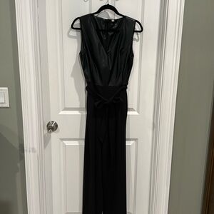 Calvin Klein Jumpsuit pleather top 12